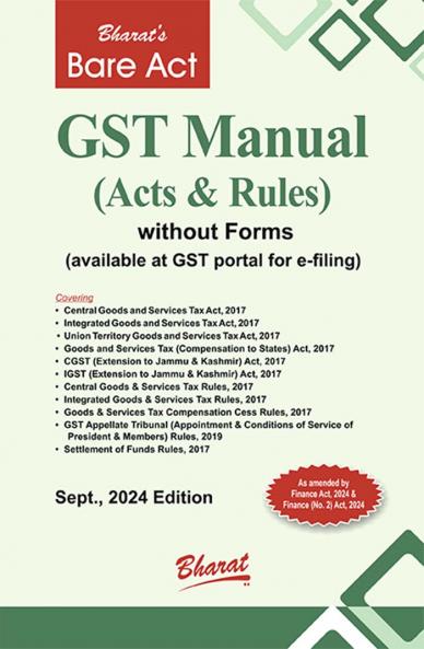 GST Manual (Acts & Rules)