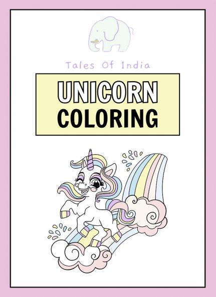 Unicorn Coloring Book with Affirmations for Kids & Toddlers Gift for Children for painting drawing - 3 to 7 years old