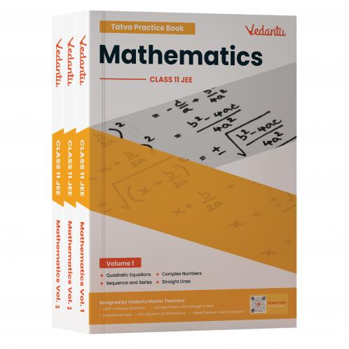 Vedantu JEE TATVA Class 11 Mathematics Book Set Of 3 | JEE 2026 Study Material | Interactive Learning with QR Code Videos & Solutions | Comprehensive Theory & Exercises for IIT JEE Main & Advanced Preparation