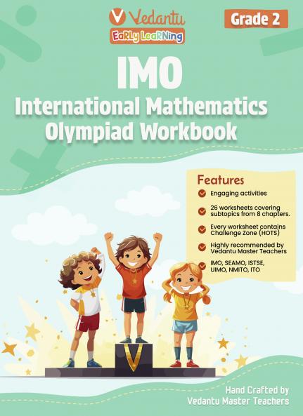 Vedantu Math Genius  IMO Grade 2 Workbook