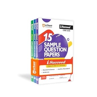 CBSE I Succeed Sample Question Papers ScienceSocial Science & Maths Standard Class 10th