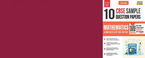 Vedantu CBSE Class 12 Mathematics Sample Question Papers 2026 Exam | 10 Solved Sample Papers | Includes MCQs Assertion–Reason Case Studies & Long Answers | Perfect for CBSE Board Exam Preparation