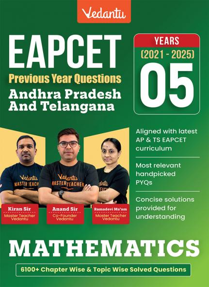 EAPCET 5 Years PYQ Book for Mathematics