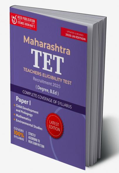 Maharashtra Teacher's Eligibility Test Paper 1 Lower Primary (I -V ) ( MAHA -TET)