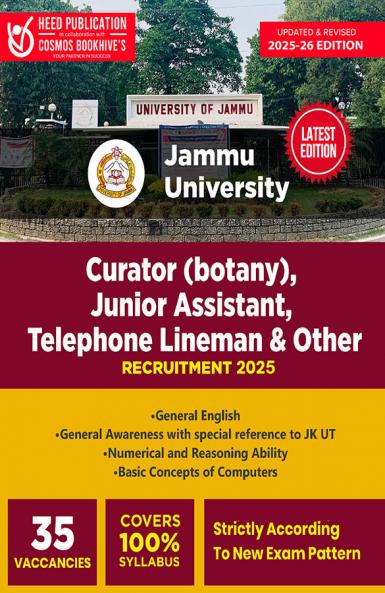 _Jammu University - Curator (Botany) Junior Assistant Telephone Lineman & Other