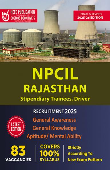 NPCIL Rajasthan (Stipendiary Trainees Driver) Latest Edition 2021