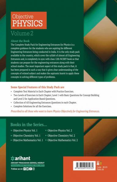 Objective Physics Vol 2 For Engineering Entrances