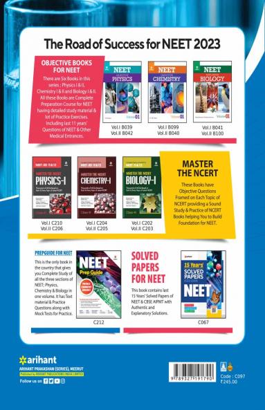 35 Years Chapterwise Solutions  NEET Chemistry 2023