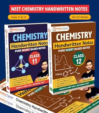 Class 11th and 12th Chemistry Colorful Notes for NEET Exam Handwritten by Sunil Nain Sir  | Notes with Highlighted Key Points Formulas Mnemonics Tips & Tricks | BeWise Classes