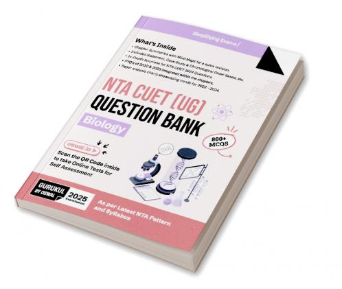 Gurukul by Oswal NTA CUET Biology Question Bank For Exam 2025