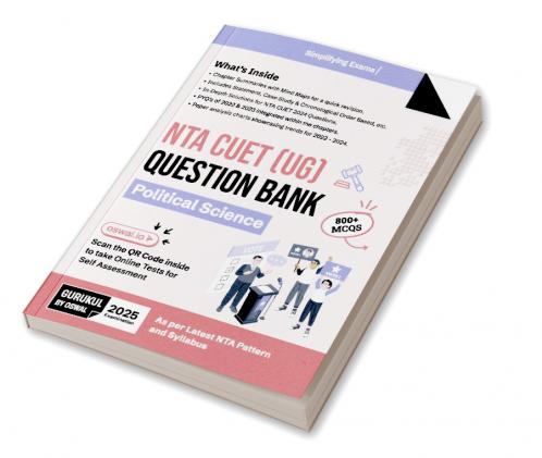 Gurukul by Oswal NTA CUET Political Science Question Bank For Exam 2025