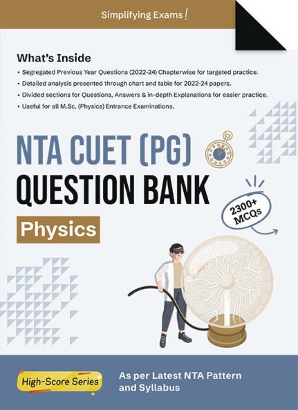 Gurukul by Oswal NTA CUET PG Physics Question Bank For Exam 2025