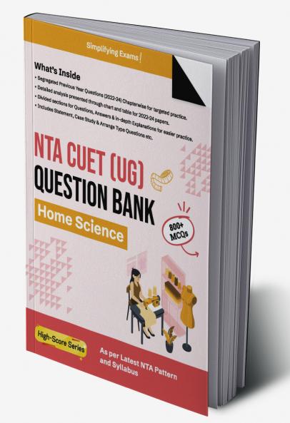 Gurukul by Oswal NTA CUET Home Science Question Bank For Exam 2025