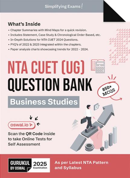 Gurukul by Oswal NTA CUET Business Studies Question Bank For Exam 2025