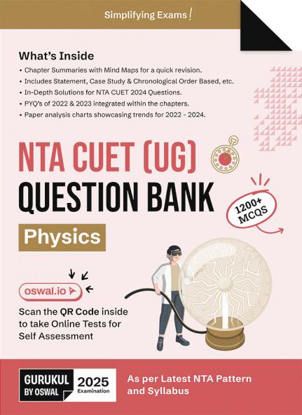 Gurukul by Oswal NTA CUET Physics Question Bank For Exam 2025
