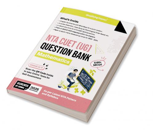 Gurukul by Oswal NTA CUET Mathematics Question Bank For Exam 2025