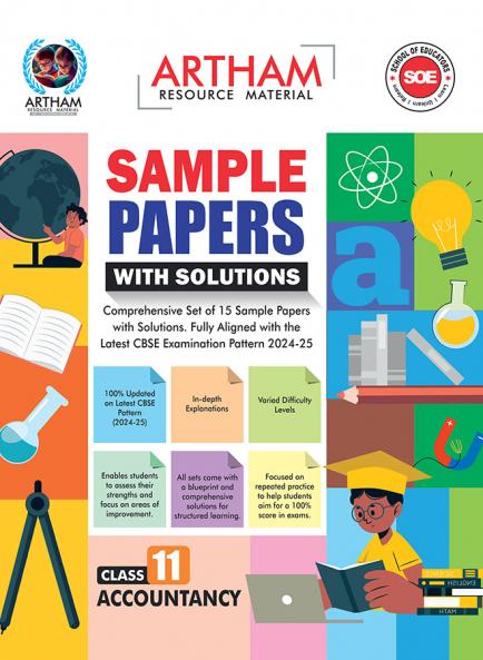 Set of 15 Sample Papers with Solutions Class 11 Accountancy