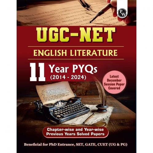 PW UGC-NET English Literature PYQ 11 Years (2014-2024)|Latest December Session Paper Covered|Chapterwise and Yearwise Previous Year Solved Papers For Phd Entrance SET GATE CUET UG & PG
