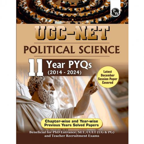 PW UGC-NET Political Science PYQ 11 Years (2014-2024)|Latest December Session Paper Covered|Chapterwise and Yearwise Previous Year Solved Papers For Phd Entrance SET GATE CUET UG & PG