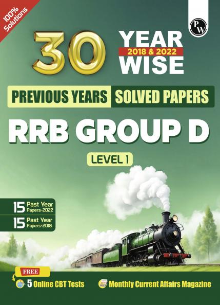 RRB GROUP D LEVEL 1-30 YEAR-WISE (2018-2022) PYQs- English