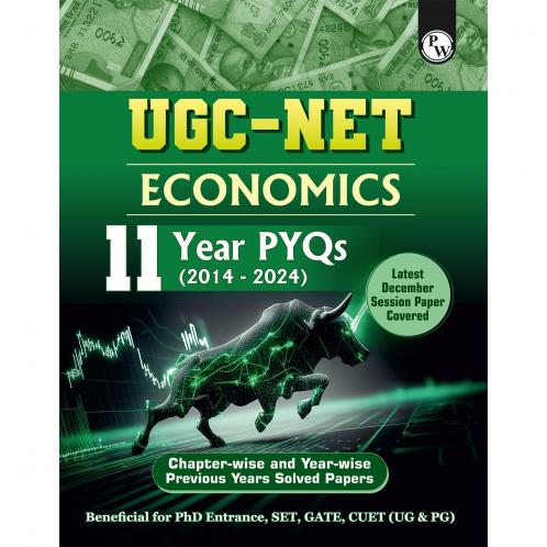 PW UGC-NET Economics PYQ 11 Years (2014-2024)|Latest December Session Paper Covered|Chapterwise and Yearwise Previous Year Solved Papers For Phd Entrance SET GATE CUET UG & PG