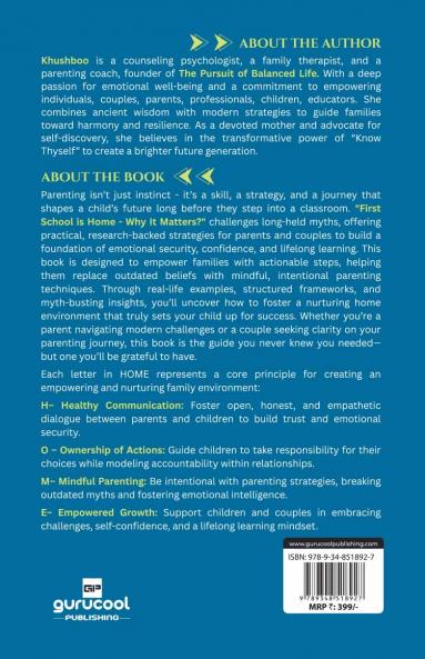 FIRST SCHOOL IS HOME: WHY IT MATTERS?