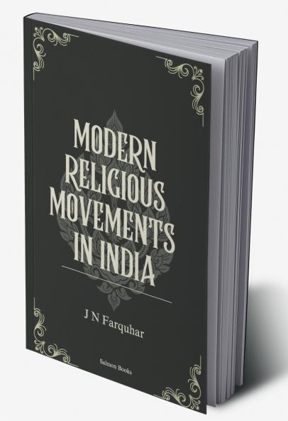 MODERN RELIGIOUS MOVEMENTS IN INDIA