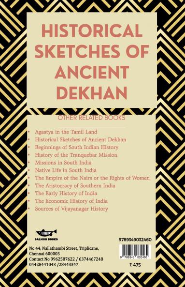 HISTORICAL SKETCHES OF ANCIENT DEKHAN