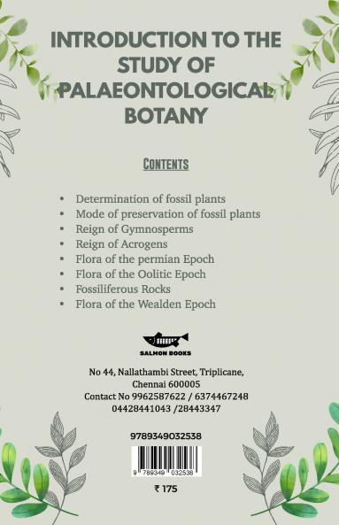 Introduction to the Study of Palaeontological Botany