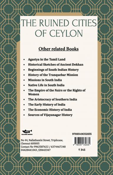 the ruined cities of ceylon
