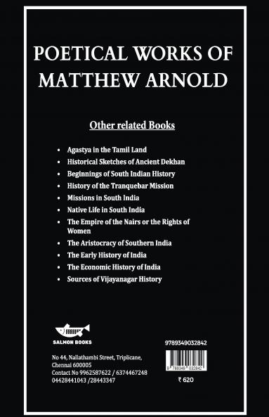 POETICAL WORKS OF MATTHEW ARNOLD