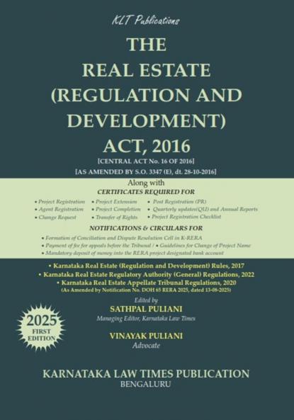 THE REAL ESTATE (REGULATION AND DEVELOPMENT) ACT 2016