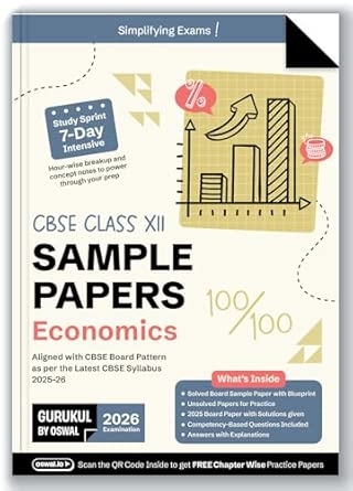 CBSE SAMPLE PAPERS ECONOMICS - XII 2025