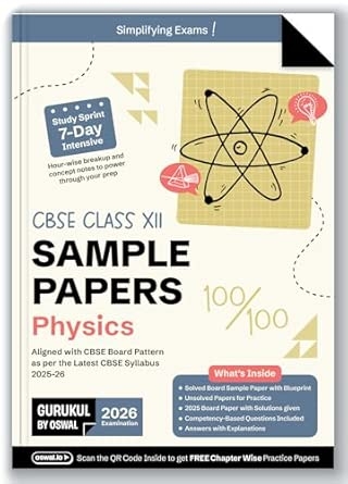 CBSE SAMPLE PAPERS PHYSICS - XII 2025