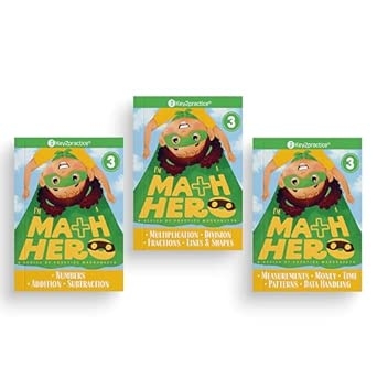 K2P GRADE 3 MATHS HERO BUNDLE ( SET OF 3 WB)
