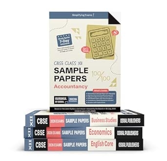 Gurukul by Oswal Sample Papers CBSE Class 12 Bundle (Set of 4) : Accountancy Business Studies Economics & English for Exam 2026