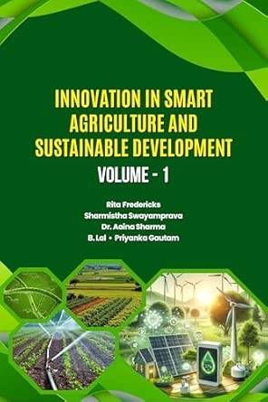 Innovation in Smart Agriculture and Sustainable Development: Volume-1