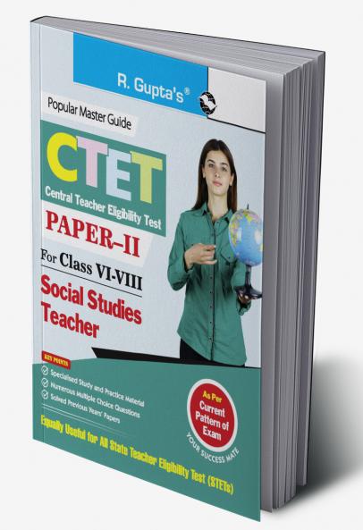 CTET : Paper-II (Class VI to VIII) Social Studies Teacher Posts Exam Guide
