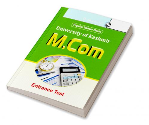 University of Kashmir : M.Com Entrance Test Guide
