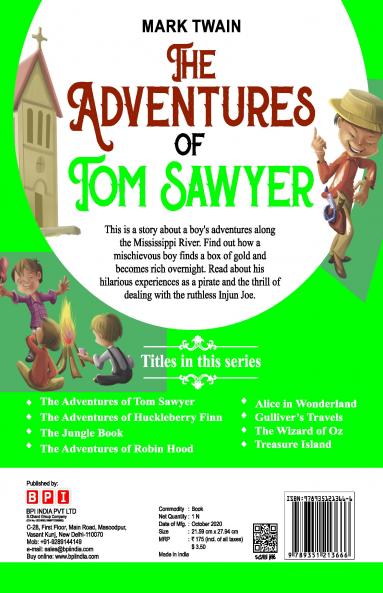 THE ADVENTURES OF TOM SAWYER