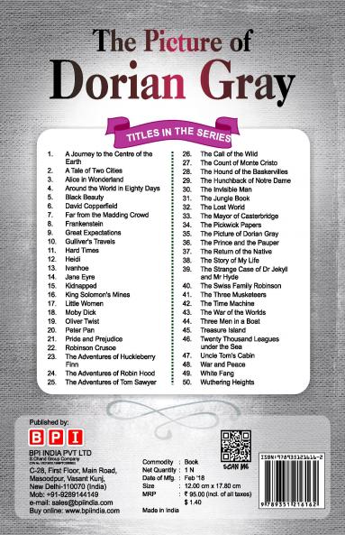 THE PICTURE OF DORIAN GRAY