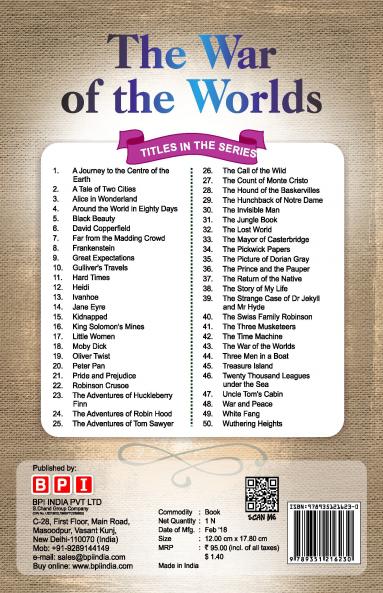 THE WAR OF THE WORLDS