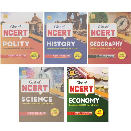 GIST OF NCERT COMBO(ECONOMY+GEOGRAPHY+HISTORY+POLITY+SCIENCE)