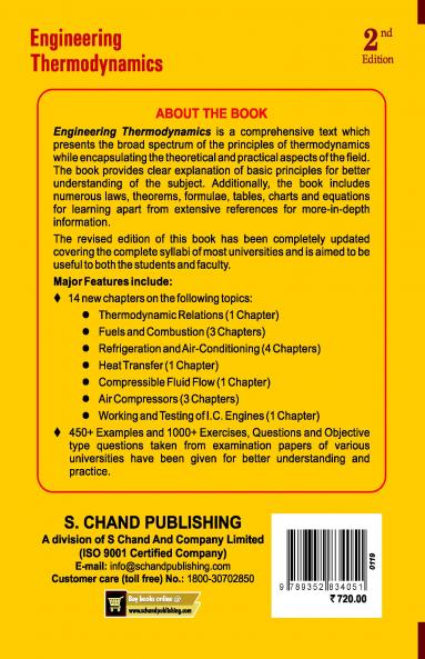 ENGINEERING THERMODYNAMICS 2/E