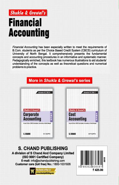 Financial Accounting [CBCS NBU]