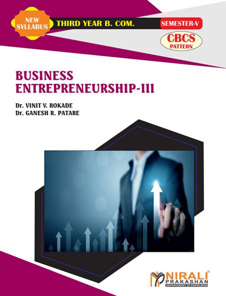 BUSINESS ENTREPRENEURSHIP III TYBCOM SEMISTER 5