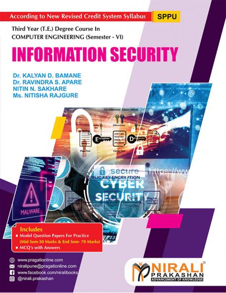 [Dr. Bamane Dr. Apare Sakhare & Rajgure] INFORMATION SECURITY (Third Year (TE) Degree Computer Engineering Semester 6)