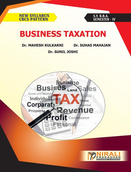 BUSINESS TAXATION (Second Year SY BBA Semester 4)