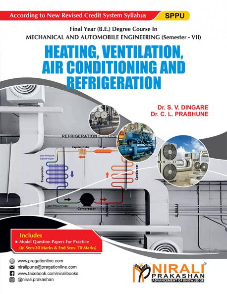 HEATING VENTILATION AIR CONDITIONING AND REFRIGERATION (Final Year (B.E.) Mechanical and Automobile Engineering Semester 7)