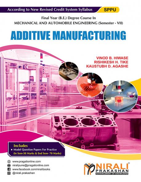 ADDITIVE MANUFACTURING (Final Year *B.E.) Mechanical and Automobile Engineering Semester 7)